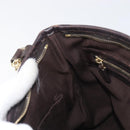 GUCCI GG Canvas Web Sherry Line Shoulder Bag Beige Gold 144388 Auth ka6002-21