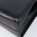 Salvatore Ferragamo Shoulder Bag Leather Black Gold Auth ka6004-16