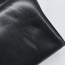 Salvatore Ferragamo Shoulder Bag Leather Black Gold Auth ka6004-9