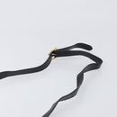Salvatore Ferragamo Shoulder Bag Leather Black Gold Auth ka6004-14