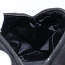 FENDI Hand Bag Suede Black Silver Auth ka6006A-22