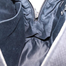 Miu Miu Backpack Canvas Black Silver Auth ka6007-23