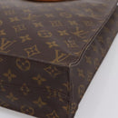 LOUIS VUITTON Monogram Sac Plat Hand Bag M51140 LV Auth ka6009-16