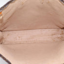 LOUIS VUITTON Monogram Sac Plat Hand Bag M51140 LV Auth ka6009-11