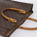 LOUIS VUITTON Monogram Sac Plat Hand Bag M51140 LV Auth ka6009-6
