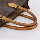 LOUIS VUITTON Monogram Sac Plat Hand Bag M51140 LV Auth ka6009-7
