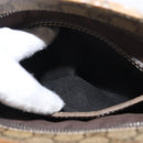 GUCCI GG Supreme Shoulder Bag PVC Beige Gold 295257 Auth ka601-20