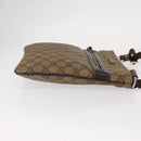 GUCCI GG Supreme Shoulder Bag PVC Beige Gold 295257 Auth ka601-4