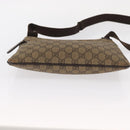 GUCCI GG Supreme Shoulder Bag PVC Beige Gold 295257 Auth ka601-9