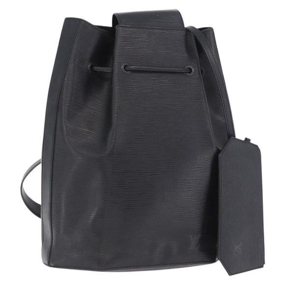 LOUIS VUITTON Epi Sac A Dos Shoulder Bag Black M80153 LV Auth ka6010