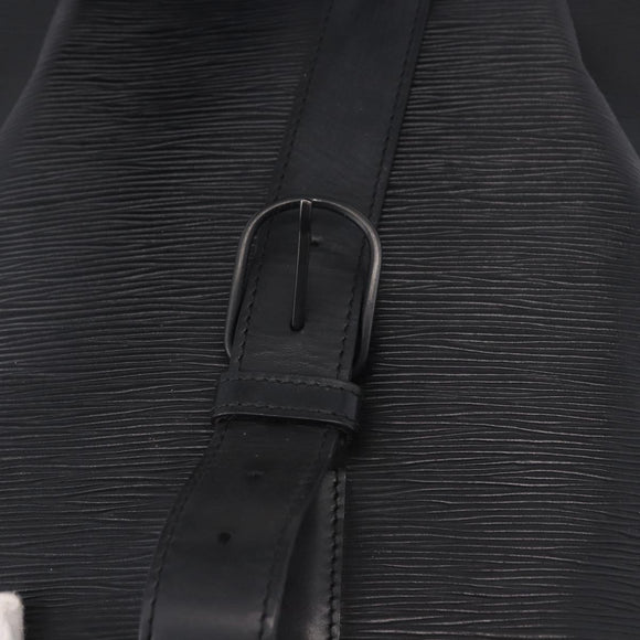 LOUIS VUITTON Epi Sac A Dos Shoulder Bag Black M80153 LV Auth ka6010
