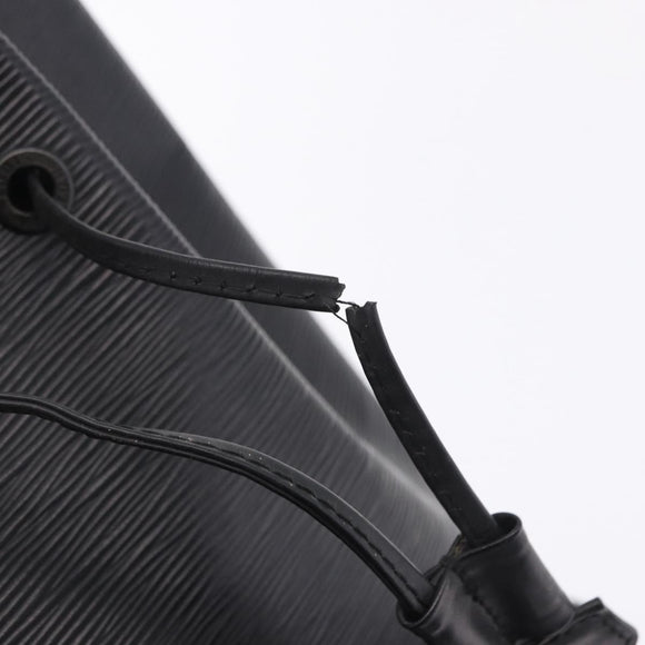 LOUIS VUITTON Epi Sac A Dos Shoulder Bag Black M80153 LV Auth ka6010