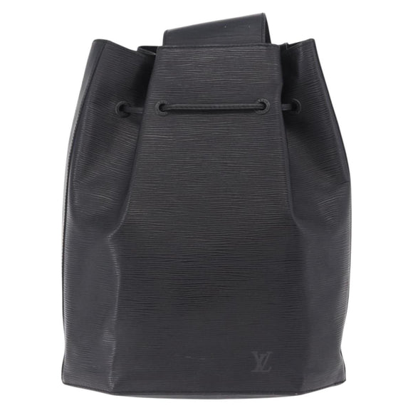 LOUIS VUITTON Epi Sac A Dos Shoulder Bag Black M80153 LV Auth ka6010