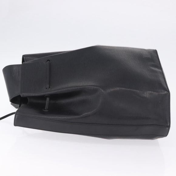 LOUIS VUITTON Epi Sac A Dos Shoulder Bag Black M80153 LV Auth ka6010