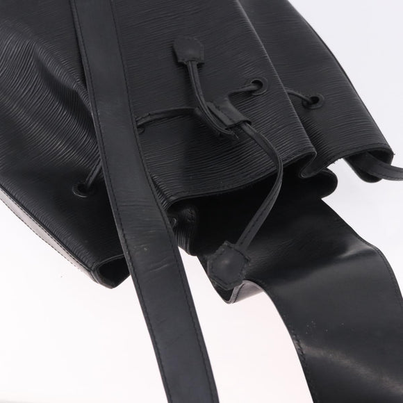 LOUIS VUITTON Epi Sac A Dos Shoulder Bag Black M80153 LV Auth ka6010
