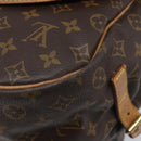 LOUIS VUITTON Monogram Saumur 35 Shoulder Bag M42254 LV Auth ka6011-16