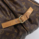 LOUIS VUITTON Monogram Saumur 35 Shoulder Bag M42254 LV Auth ka6011-18