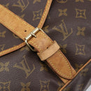 LOUIS VUITTON Monogram Saumur 35 Shoulder Bag M42254 LV Auth ka6011-24