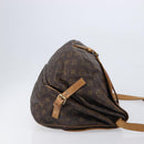 LOUIS VUITTON Monogram Saumur 35 Shoulder Bag M42254 LV Auth ka6011-3
