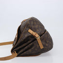 LOUIS VUITTON Monogram Saumur 35 Shoulder Bag M42254 LV Auth ka6011-4