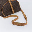 LOUIS VUITTON Monogram Saumur 35 Shoulder Bag M42254 LV Auth ka6011-7
