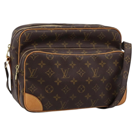 LOUIS VUITTON Monogram Nile Shoulder Bag M45244 LV Auth ka6014V
