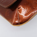 LOUIS VUITTON Monogram Vernis Thompson Street Bag Bronze M91124 LV Auth ka6016-16