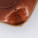 LOUIS VUITTON Monogram Vernis Thompson Street Bag Bronze M91124 LV Auth ka6016-18