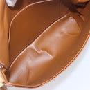 LOUIS VUITTON Monogram Vernis Thompson Street Bag Bronze M91124 LV Auth ka6016-10