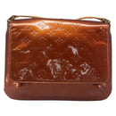 LOUIS VUITTON Monogram Vernis Thompson Street Bag Bronze M91124 LV Auth ka6016-13