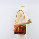 LOUIS VUITTON Monogram Vernis Thompson Street Bag Bronze M91124 LV Auth ka6016-25