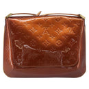 LOUIS VUITTON Monogram Vernis Thompson Street Bag Bronze M91124 LV Auth ka6016-2