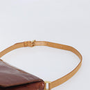 LOUIS VUITTON Monogram Vernis Thompson Street Bag Bronze M91124 LV Auth ka6016-14