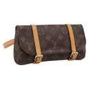 LOUIS VUITTON Monogram Pochette Marrell Waist bag M51159 LV Auth ka6017V-1