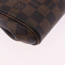 LOUIS VUITTON Damier Ebene Favorit PM Shoulder Bag 2way N41276 LV Auth ka6018V-17