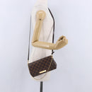 LOUIS VUITTON Damier Ebene Favorit PM Shoulder Bag 2way N41276 LV Auth ka6018V-24