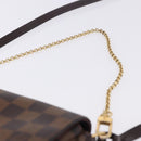 LOUIS VUITTON Damier Ebene Favorit PM Shoulder Bag 2way N41276 LV Auth ka6018V-14