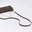 LOUIS VUITTON Damier Ebene Favorit PM Shoulder Bag 2way N41276 LV Auth ka6018V-8
