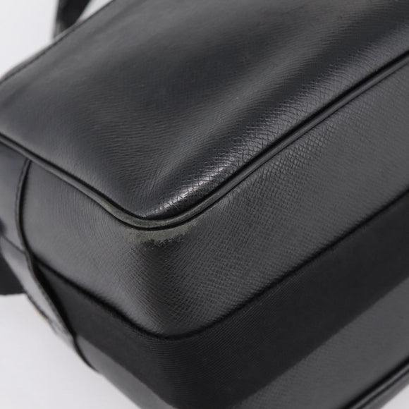 LOUIS VUITTON Taiga Reporter PM Shoulder Bag Ardoise M30152 LV Auth ka6020