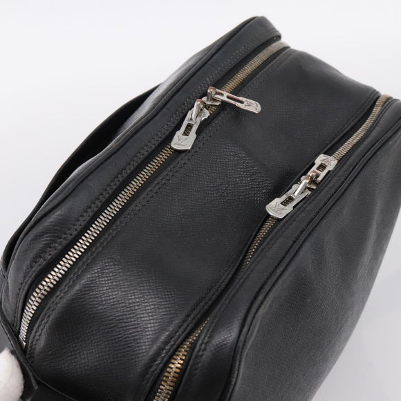 LOUIS VUITTON Taiga Reporter PM Shoulder Bag Ardoise M30152 LV Auth ka6020