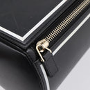 GIVENCHY Shoulder Bag Leather Black Gold Auth ka6021A-17
