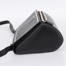 GIVENCHY Shoulder Bag Leather Black Gold Auth ka6021A-3