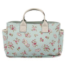 GUCCI Hand Bag Canvas Light Blue 628159 Auth ka6023V-3