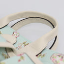 GUCCI Hand Bag Canvas Light Blue 628159 Auth ka6023V-8