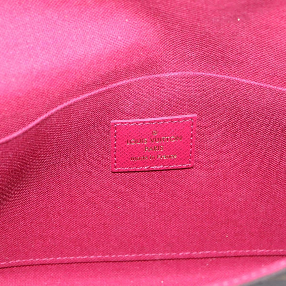 LOUIS VUITTON Monogram Wallet Pochette Felice Shoulder Bag M61276 Auth ka6025V