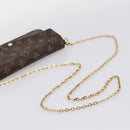 LOUIS VUITTON Monogram Wallet Pochette Felice Shoulder Bag M61276 Auth ka6025V-7