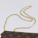 LOUIS VUITTON Monogram Wallet Pochette Felice Shoulder Bag M61276 Auth ka6025V-8