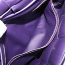 BOTTEGA VENETA MAXI INTRECCIATO Padded Cassette Bag Leather Purple Auth ka6032V-23