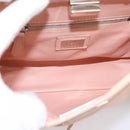 FENDI Mini Peek A Boo Hand Bag Leather 2way Pink Silver Auth ka6033V-10