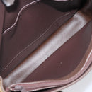 Burberrys Nova Check Shoulder Bag Canvas Beige Gold Auth ka6035-11